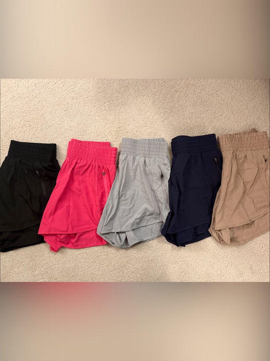 Amazon Pants - Amazon Women's Athletic Shorts - Black, Pink, Gray, Navy, Tan